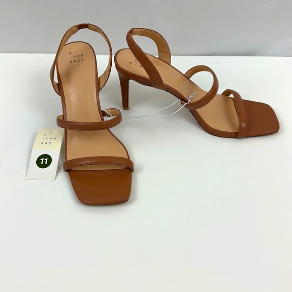 A New Day Women's Stiletto Nala 3.5” Stiletto Heel Pink/Camel Brown Size… - Picture 5 of 7